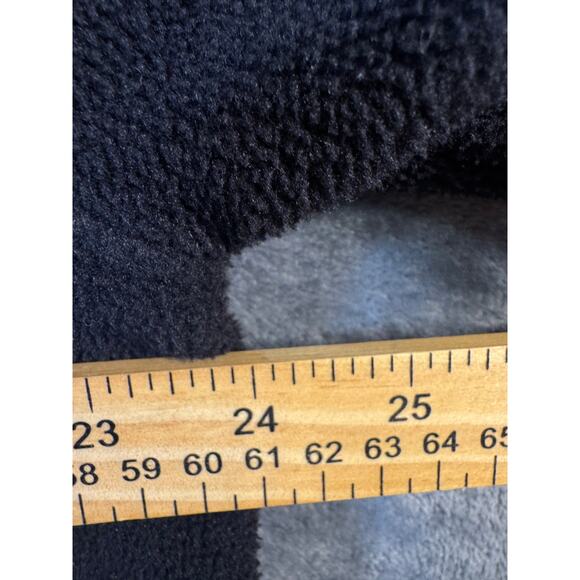 Patagonia Full Zip Synchilla  Pocket Snap Jacket Men’s Large Black/Black - Picture 4 of 9